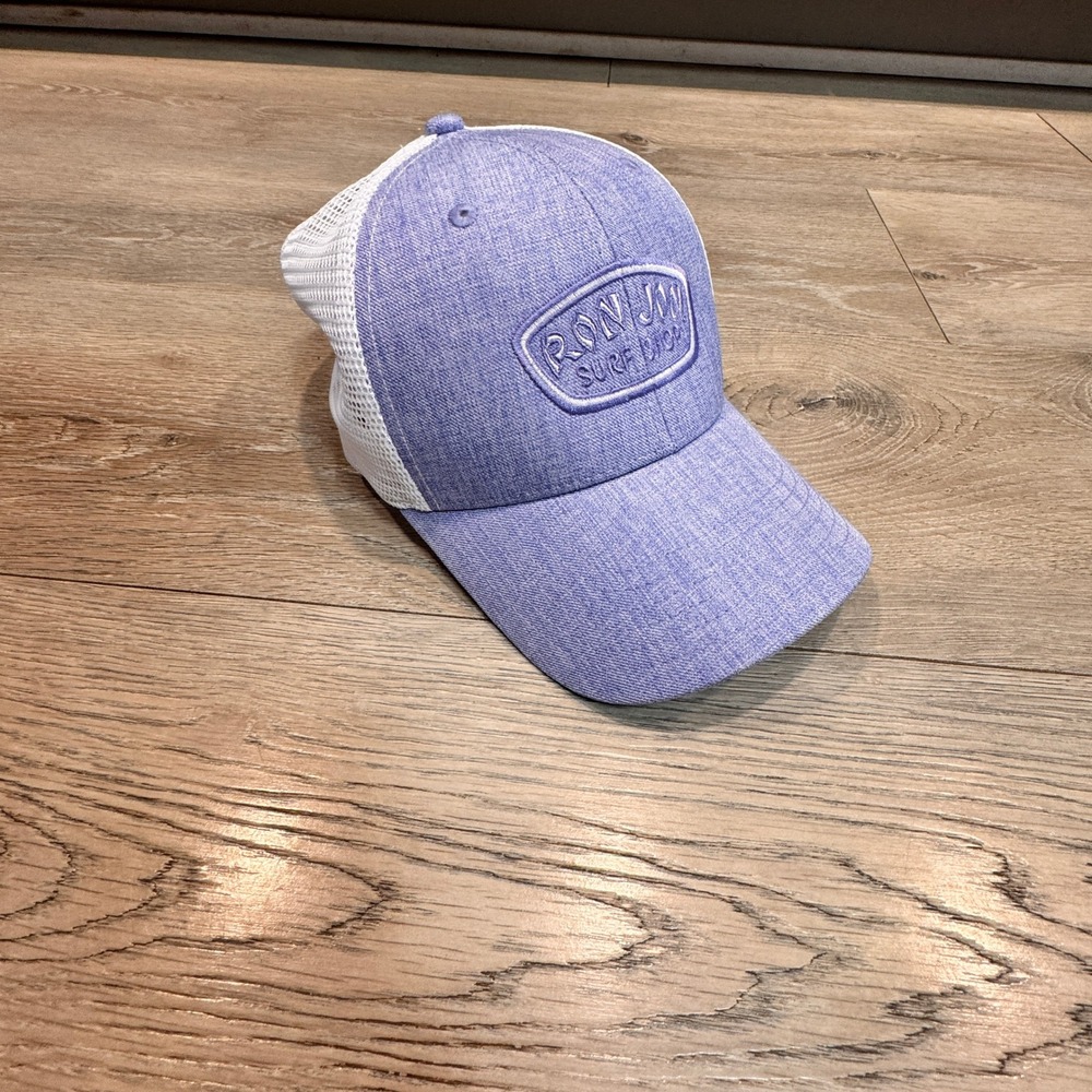 Ron Jon Surf Shop Trucker Hat Light Blue Mesh Back Adjustable Baseball Cap
